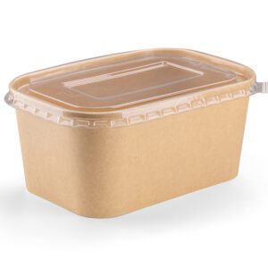 Rectangular Paper Container - Kraft