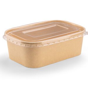 Rectangular Paper Container - Kraft