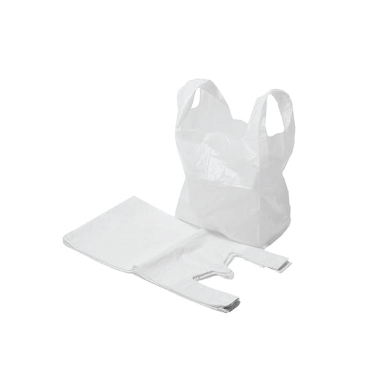 Jumbo White Vest Carriers 13x19x23inch (800 Units)