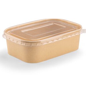 Rectangular Paper Container - Kraft