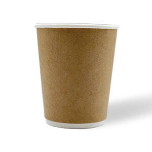 Kraft Double Wall Paper Cups, 8,12 & 16 Oz (500 Units)