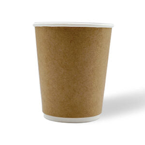 Kraft Double Wall Paper Cups, 8,12 & 16 Oz