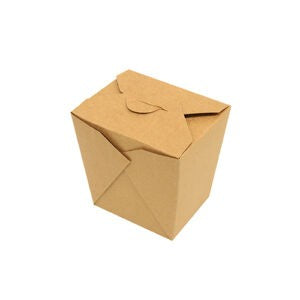 Kraft PE Square Box 8, 16, 26, 32 Oz