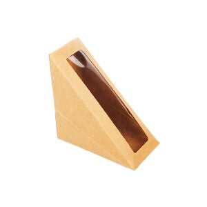 Kraft Sandwich Box with Window