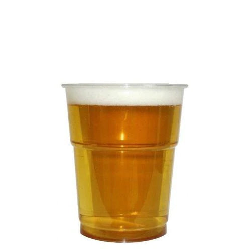 CE Plastic Half Pint Glasses (1,000 units)